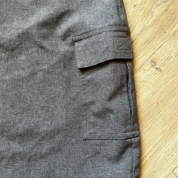 Vintage 90s Y2K Office Siren Minimalist Drawstring Cargo Skirt - Picture 10 of 11